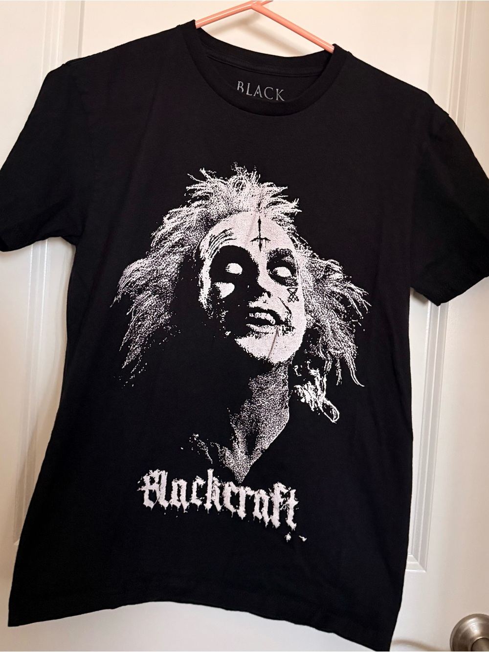 Women’s Blackcraft Black Beetlejuice Graphic T-Shirt Size Small NWOT